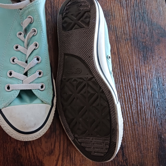 All Star Mint Blue Converse - Picture 6 of 6